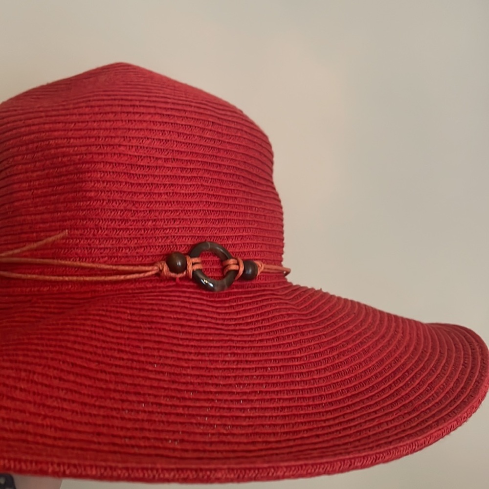Croft & Barrow red floppy hat‎ - Picture 10 of 10